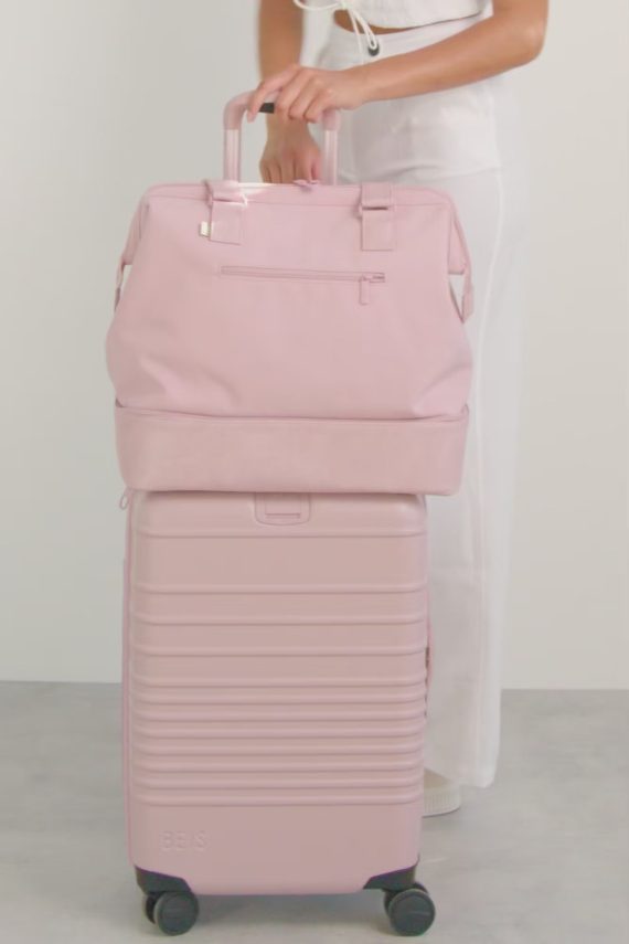 The Carry-On Roller in Atlas Pink - Image 3
