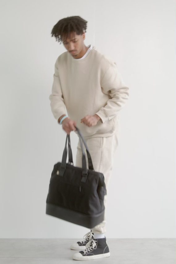 The Mini Weekender in Black - Image 3