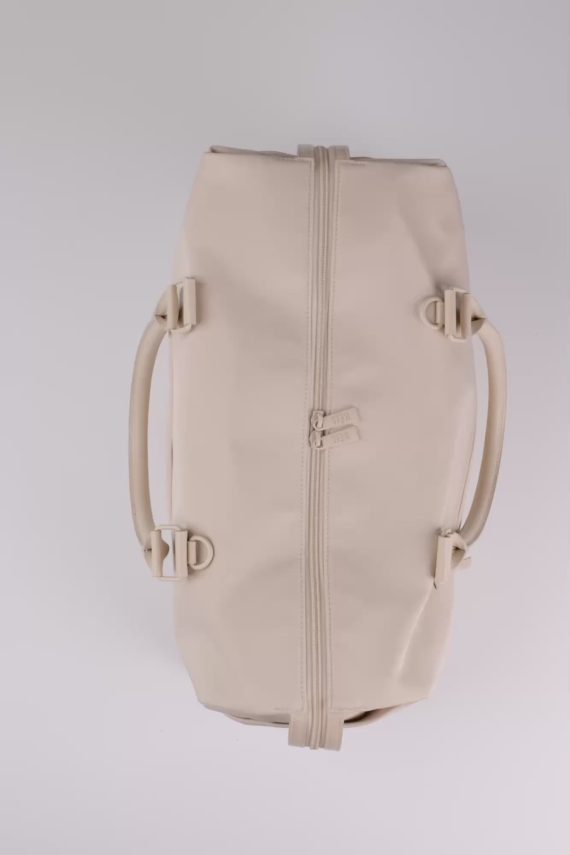 The Commuter Duffle in Beige - Image 6