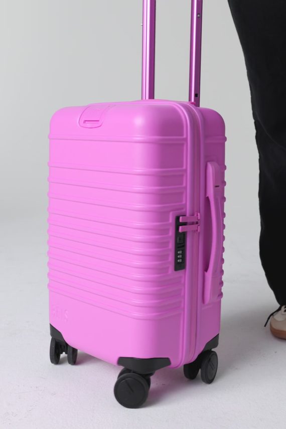 The Small Carry-On Roller in Berry - Image 6