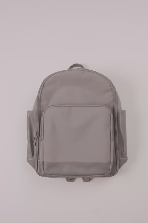 The Travel Backpack in Grey - Image 6