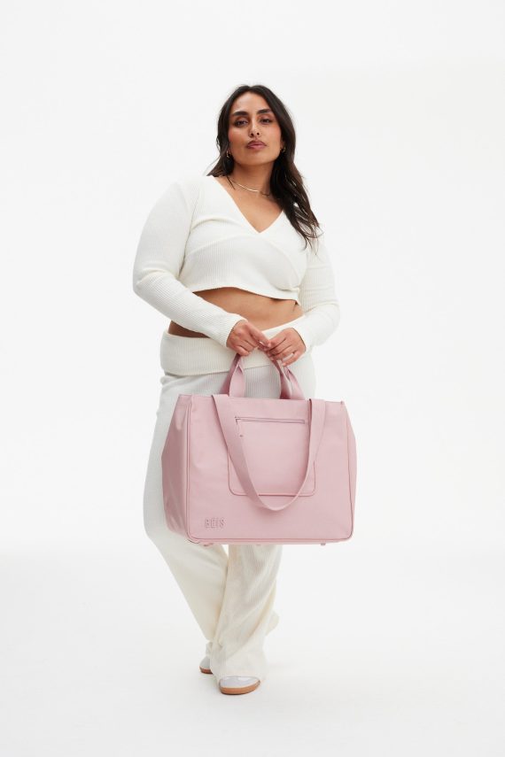 The East To West Tote in Atlas Pink - Image 5
