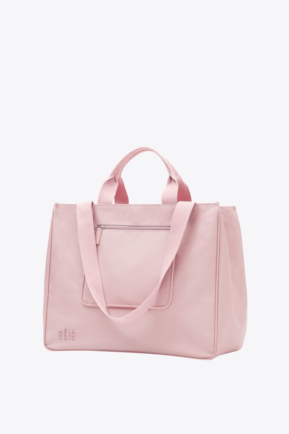 The East To West Tote in Atlas Pink - Image 2