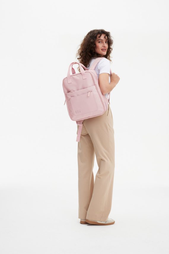 The Expandable Backpack in Atlas Pink - Image 5