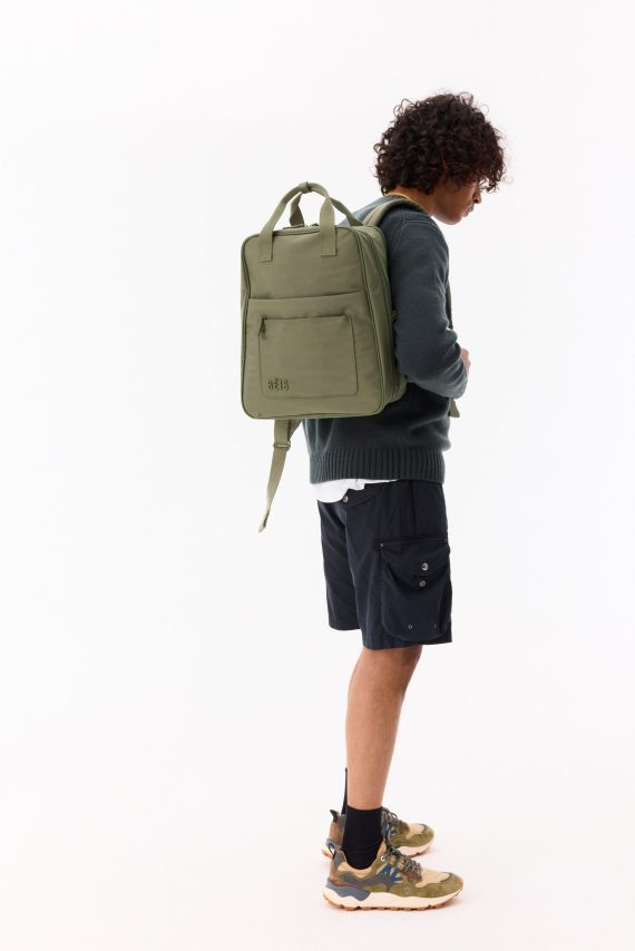 The Expandable Backpack in Olive - Image 4
