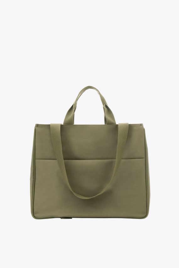 The East To West Tote in Olive - Image 3