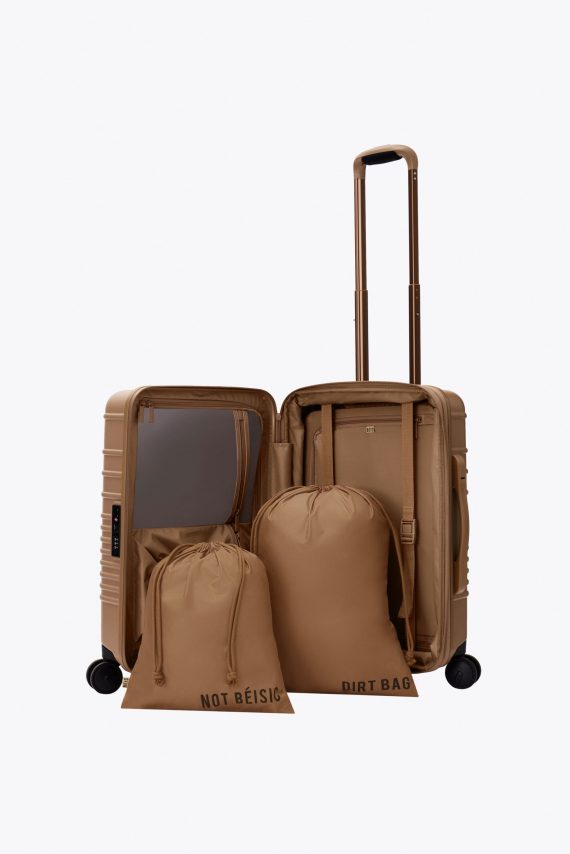 The Carry-On Roller in Camel - Image 4