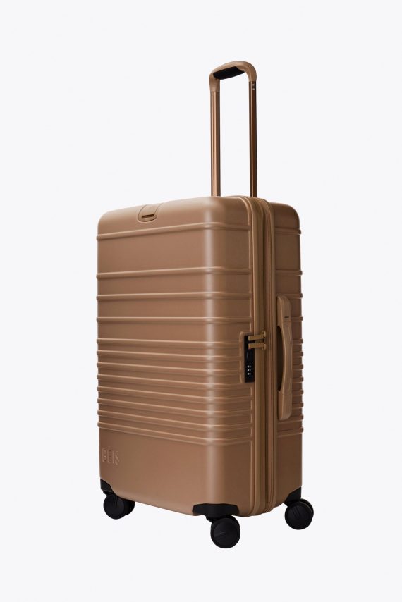 The Medium Check-In Roller in Camel - Image 2