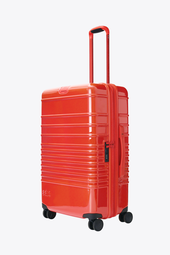 The Medium Check-In Roller in Glossy Flame - Image 2