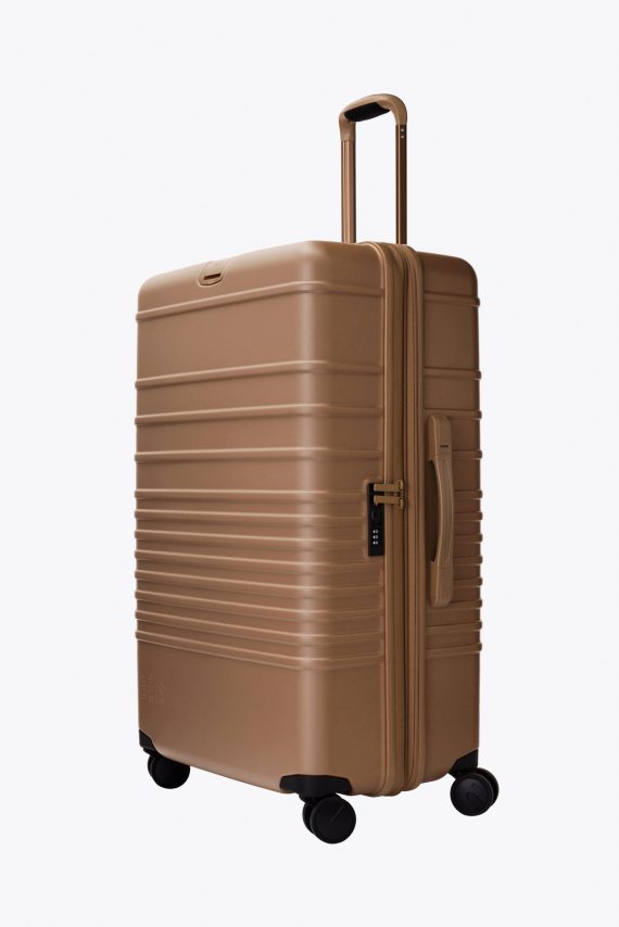 The Large Check-In Roller in Camel - Image 2
