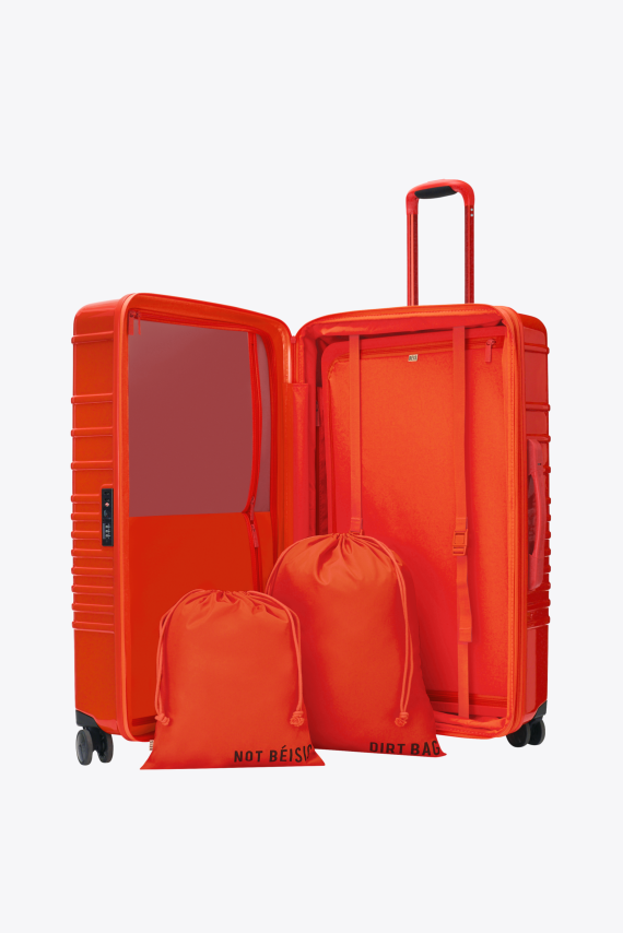 The Large Check-In Roller in Glossy Flame - Image 4
