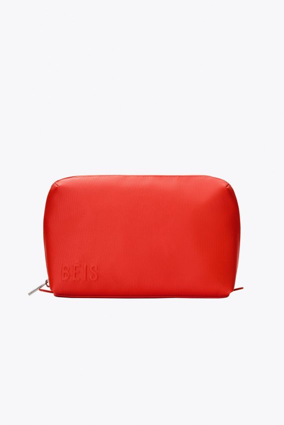 The Medium Cosmetic Pouch in Flame
