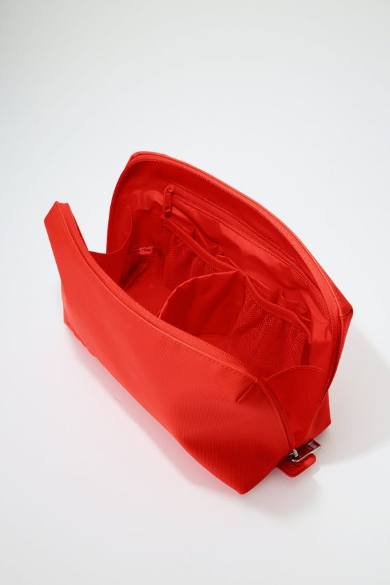 The Medium Cosmetic Pouch in Flame - Image 3