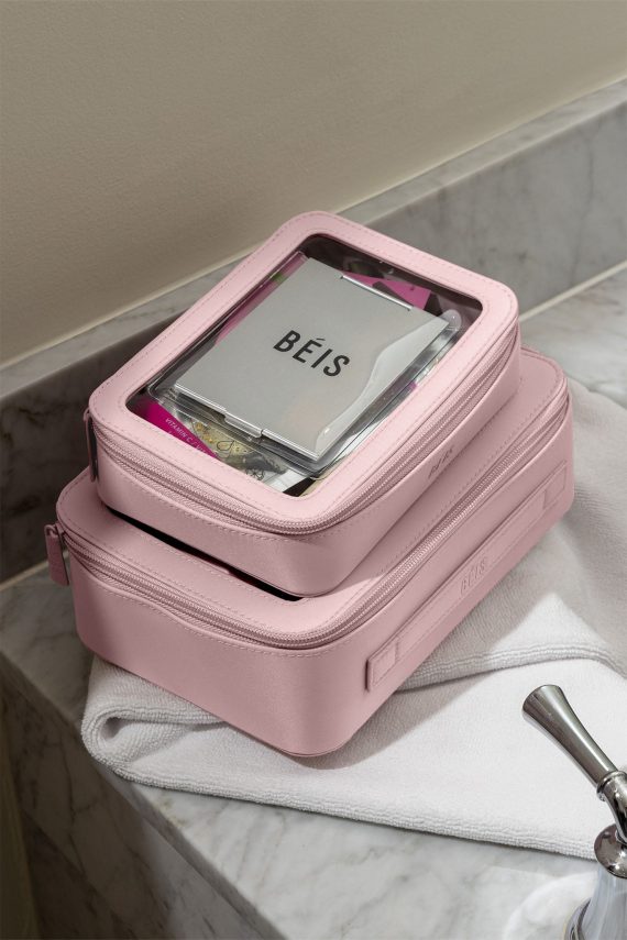 The In Flight Cosmetic Set in Atlas Pink - Image 6