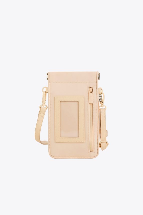 The ID Crossbody Bag in Beige - Image 2