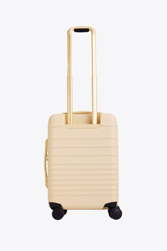 The Front Pocket Carry-On Roller in Beige - Image 3