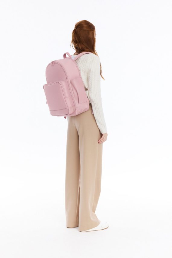 The Travel Backpack in Atlas Pink - Image 5