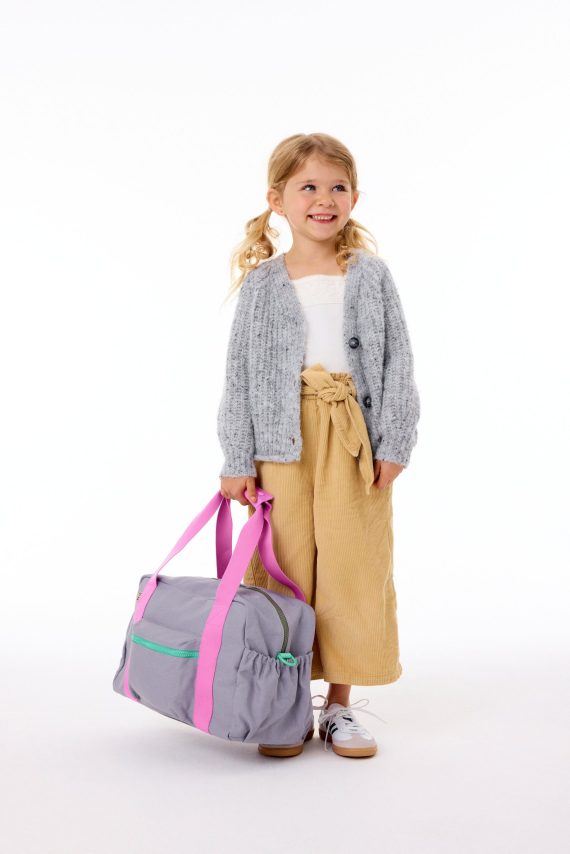 The Kids Duffle in Lavender - Image 4