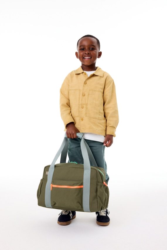 The Kids Duffle in Olive - Image 4