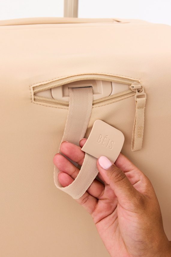 The Carry-On Luggage Cover in Beige - Image 5