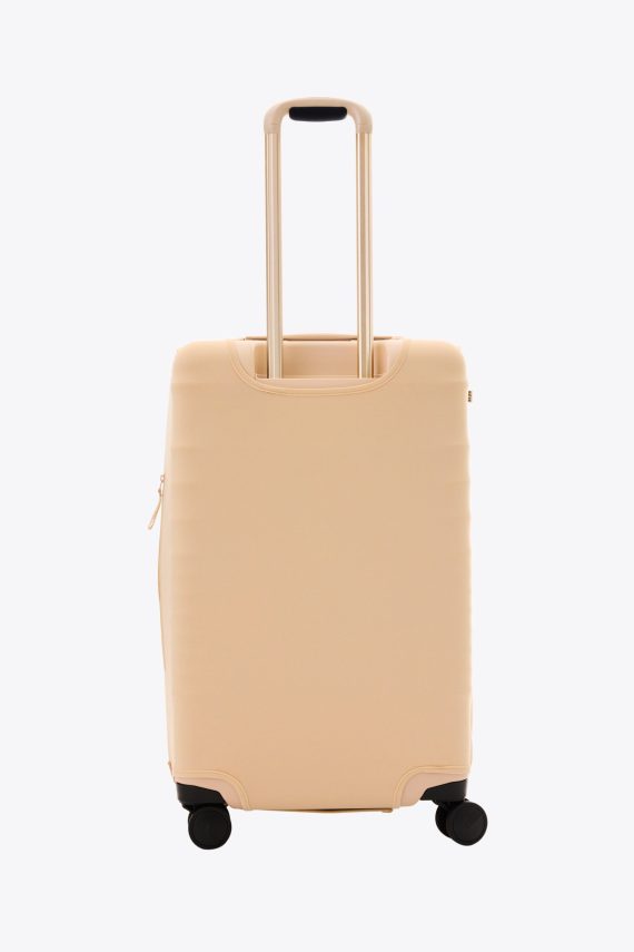 The Medium Check-In Luggage Cover in Beige - Image 2