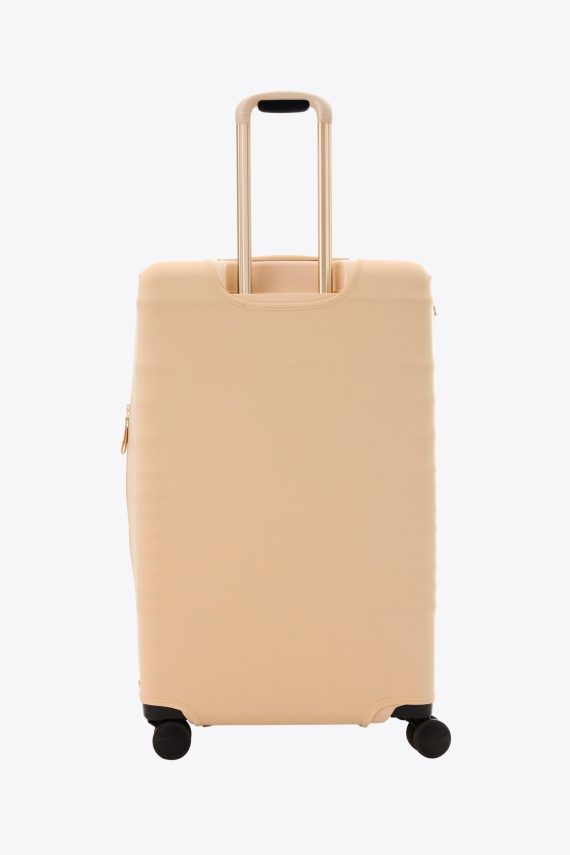 The Large Check-In Luggage Cover in Beige - Image 2