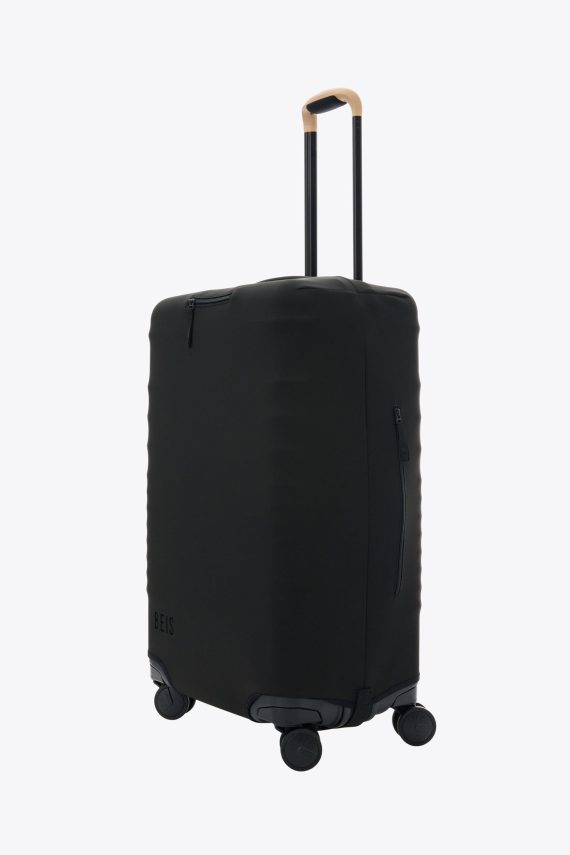 The Medium Check-In Luggage Cover in Black - Image 3