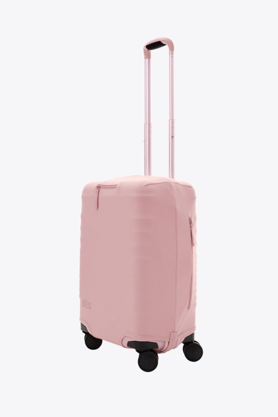 The Carry-On Luggage Cover in Atlas Pink - Image 3