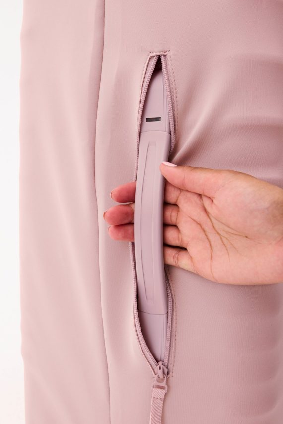 The Carry-On Luggage Cover in Atlas Pink - Image 6