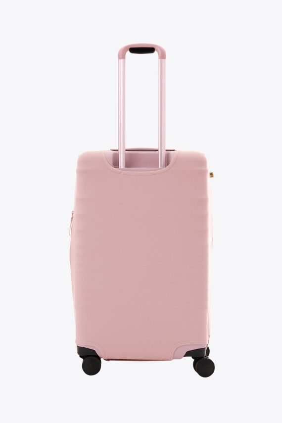 The Medium Check-In Luggage Cover in Atlas Pink - Image 2