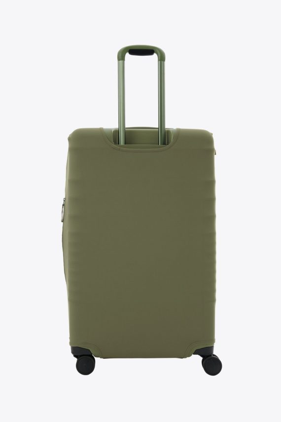 The Large Check-In Luggage Cover in Olive - Image 2