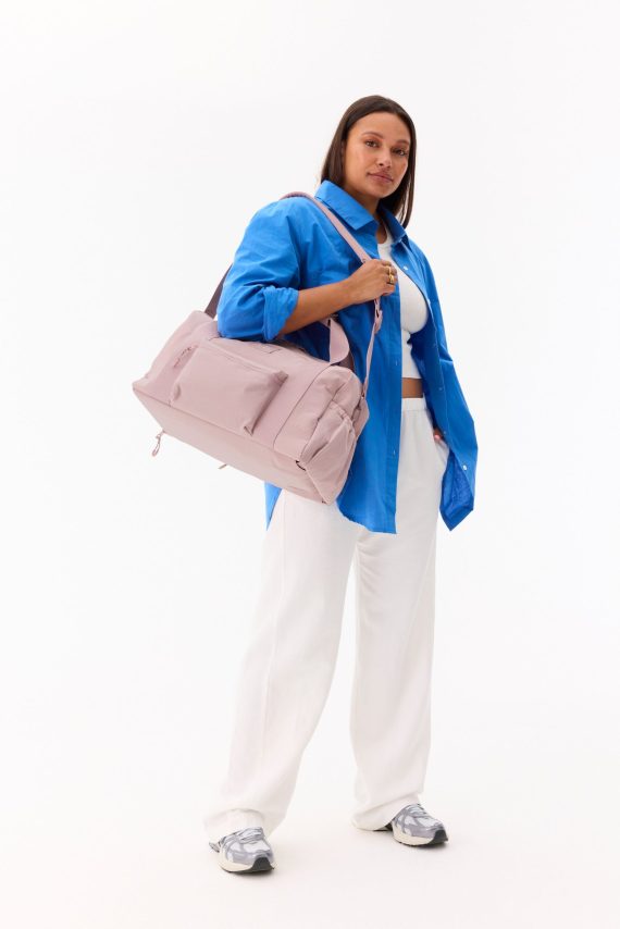 The Sport Duffle Backpack in Atlas Pink - Image 5