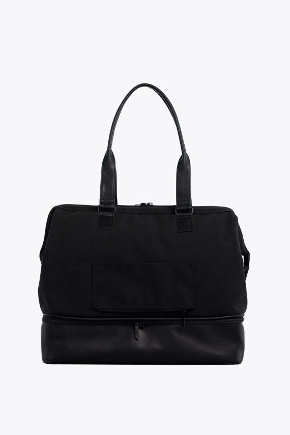 The Convertible Weekender in Black - Image 4