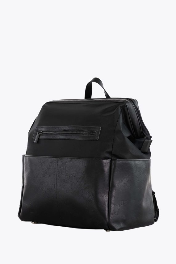 The Backpack Diaper Bag in Black - Image 2