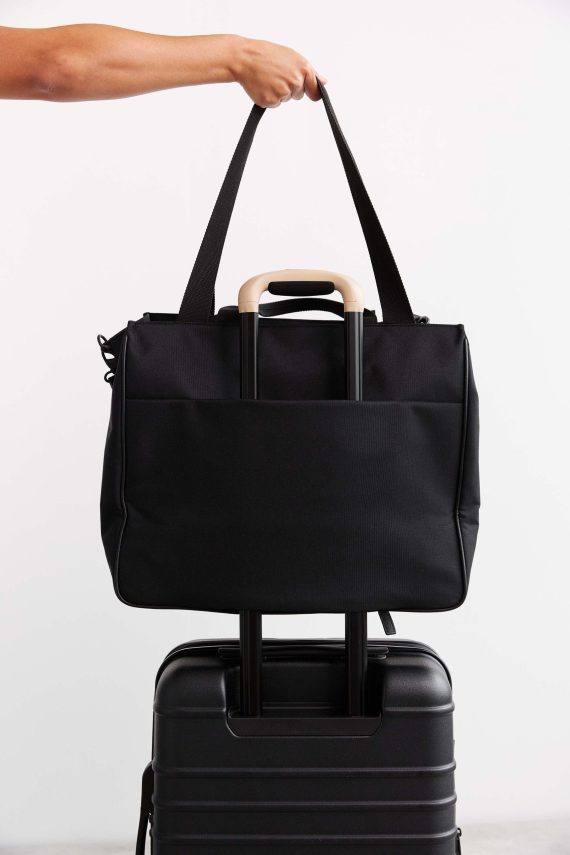 The East To West Tote in Black - Image 4