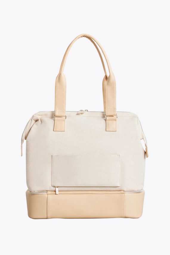 The Mini Weekender in Beige - Image 3