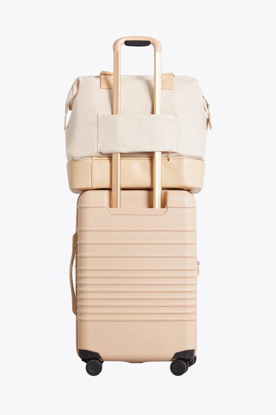 The Mini Weekender in Beige - Image 4