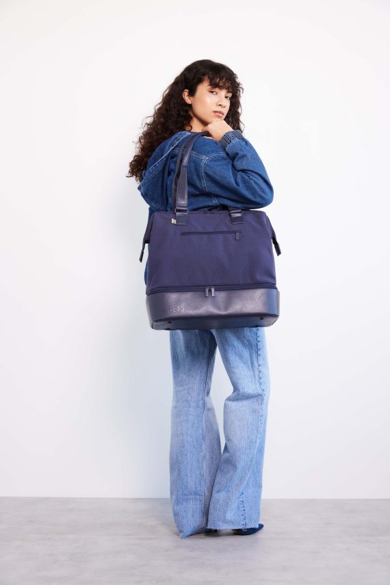 The Mini Weekender in Navy - Image 5
