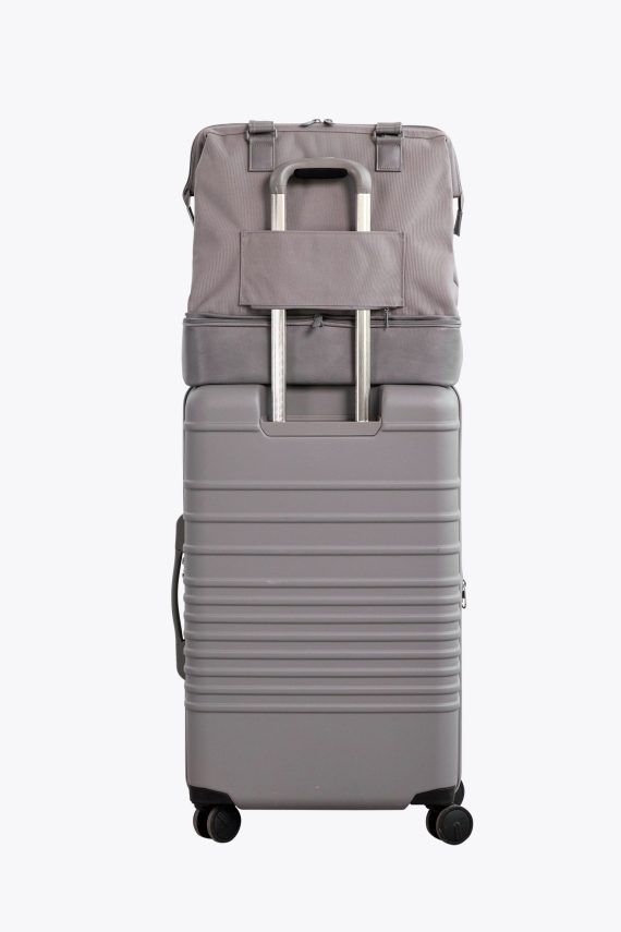 The Convertible Mini Weekender in Grey - Image 4