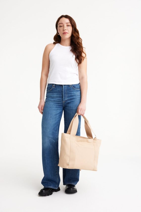 The B??ISics Tote in Beige - Image 5