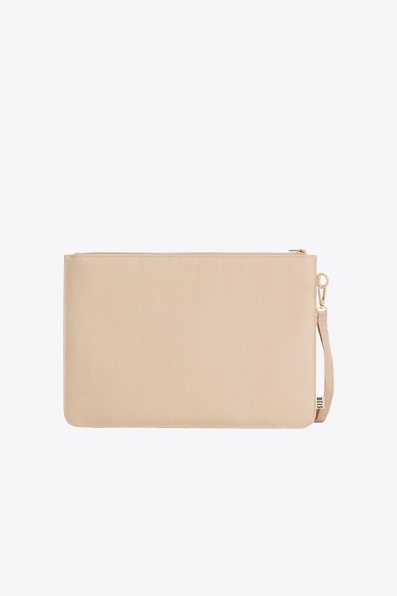 The B??ISics Laptop Pouch in Beige