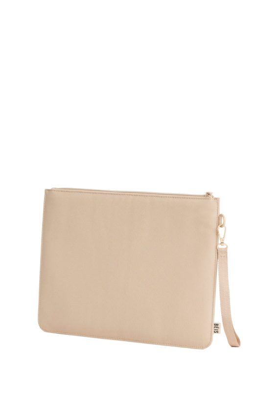 The B??ISics Laptop Pouch in Beige - Image 3