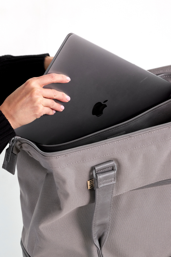 The Mini Weekender in Grey - Image 4