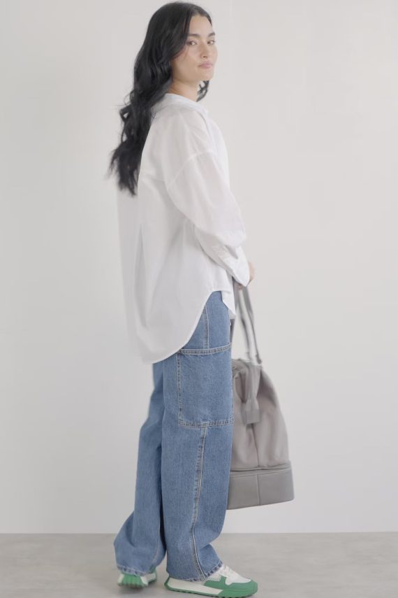 The Convertible Mini Weekender in Grey - Image 6