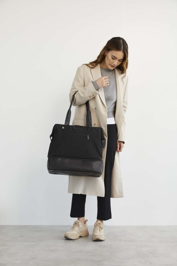 The Mini Weekender in Black - Image 4