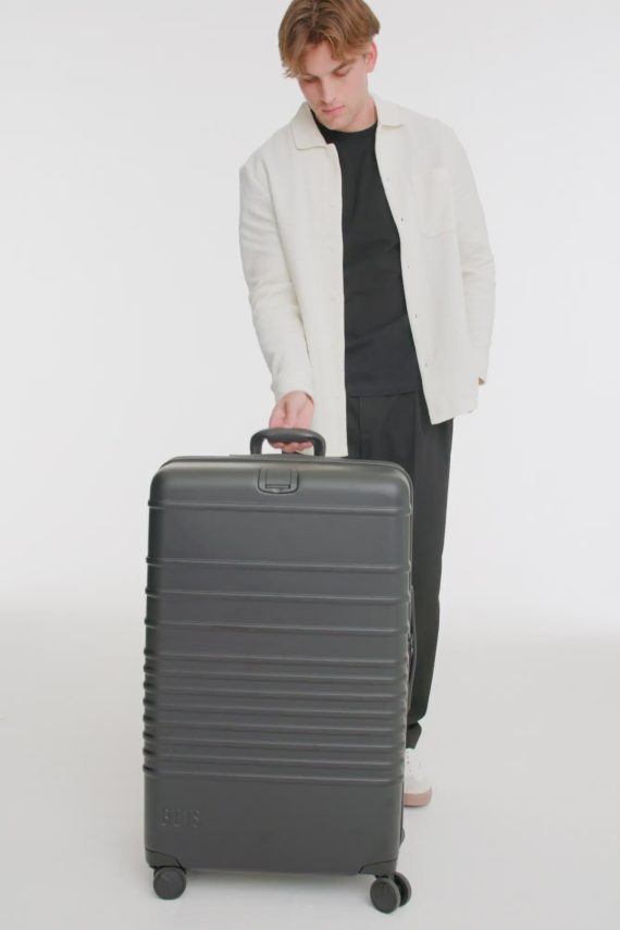 The Large Check-In Roller in All Black - Image 3