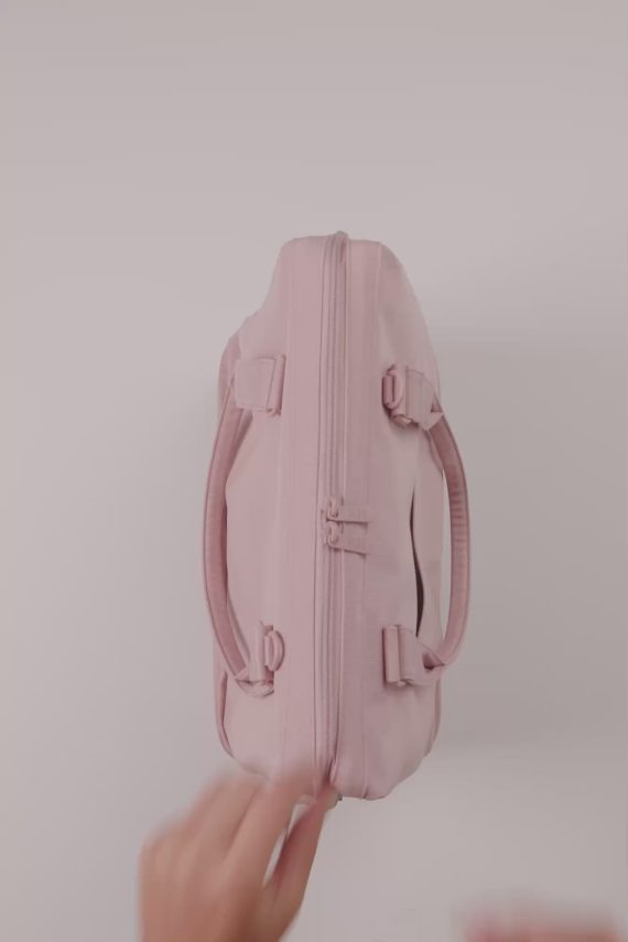 The Convertible Mini Weekender in Atlas Pink - Image 6