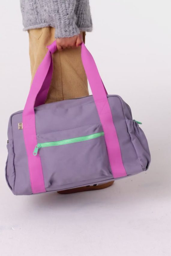 The Kids Duffle in Lavender - Image 6