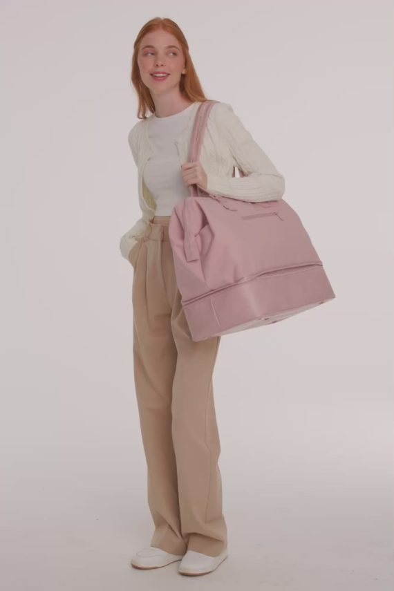 The Convertible Weekender in Atlas Pink - Image 6