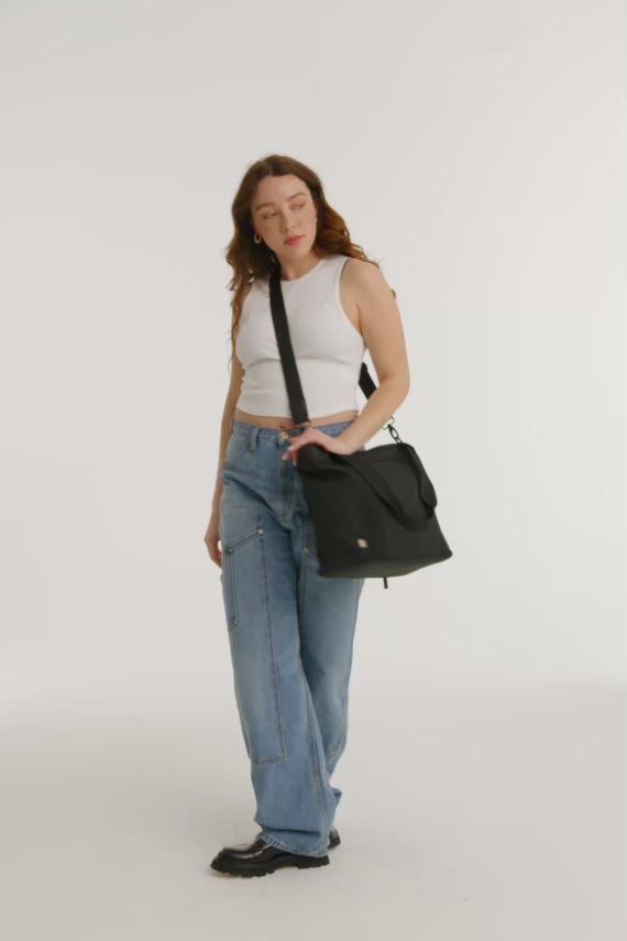 The B??ISics Tote in Black - Image 6